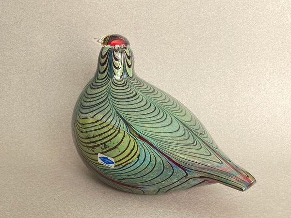 Pheasant - Fasaani - Birds by Oiva Toikka Nuutajärvi 1981-2015