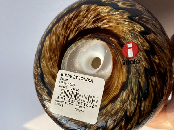 Owlet Brown - Oiva Toikka Iittala (New)