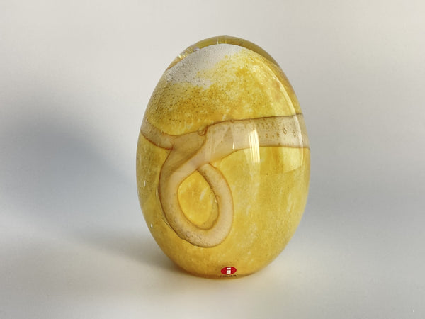 Steller's Eider Egg shiny numbered by Oiva Toikka Annual Egg 2006