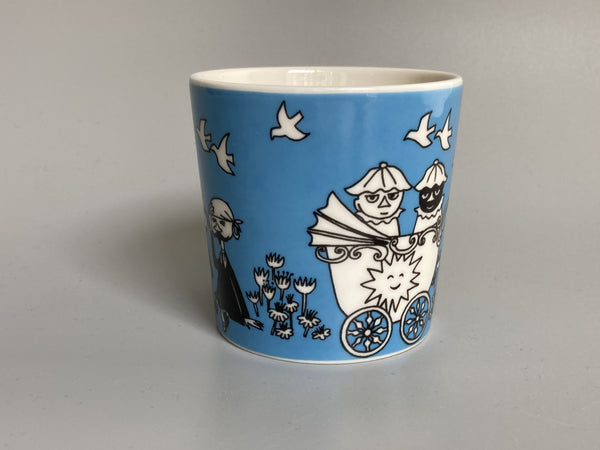 90's Moomin mug 1996-2002 Peace, Arabia Finland UNUSED CONDITION!