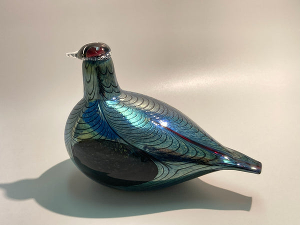 Postipankki Pheasant - Fasaani - Birds by Oiva Toikka Nuutajärvi