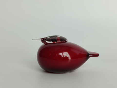 Puffball Cranberry Oiva Toikka design Kuukunen Karpalo glass