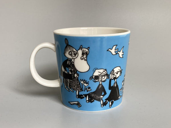 90's Moomin mug 1996-2002 Peace, Arabia Finland UNUSED CONDITION!
