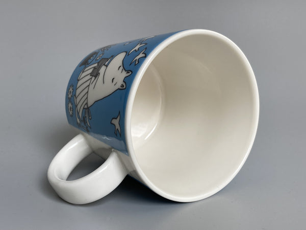 90's Moomin mug 1996-2002 Peace, Arabia Finland UNUSED CONDITION!