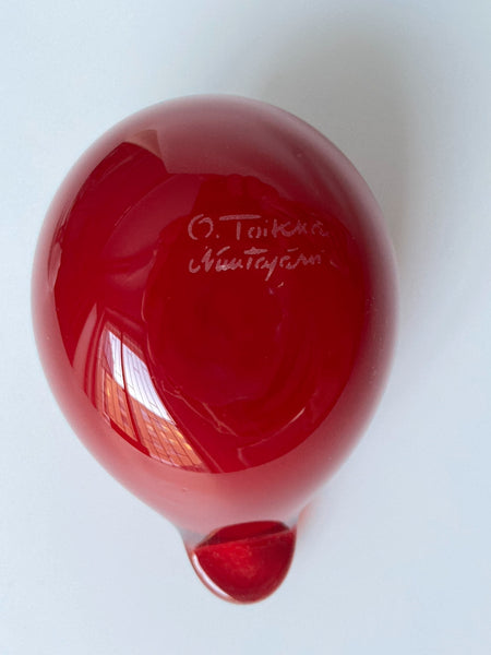 Puffball red - Kuukunen - Oiva Toikka Nuutajärvi 2010-2014