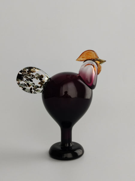 Rooster Oiva Toikka Annual Bird 1998 Nuutajärvi Iittala Finland