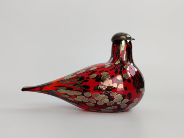 Ruby Bird - Oiva Toikka Nuutajärvi Vintage (in box)