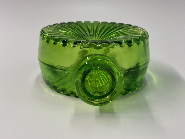 Helena Tynell - Sun Bottle bright yellowish green 1/4 Riihimäen Lasi 1964-1974