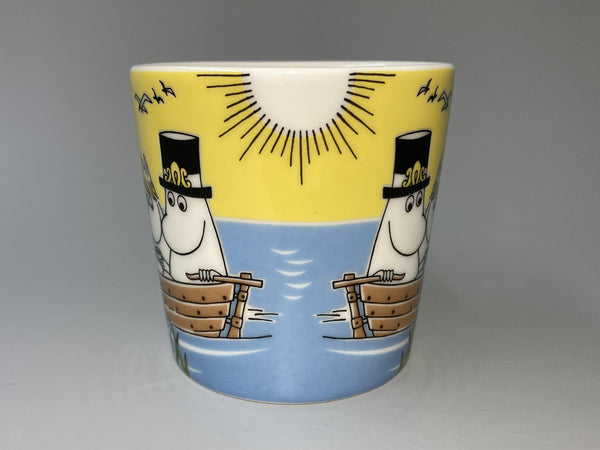 Summer-14 Sailing with Nibling and Tooticky Moomin mug (with sticker)