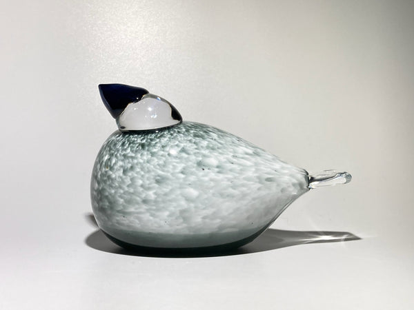 Grey Siberian Jay - Siperian Kuukkeli harmaa - Oiva Toikka Iittala 2022-2023 (in Box)