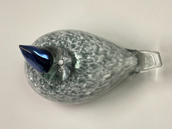 Grey Siberian Jay - Siperian Kuukkeli harmaa - Oiva Toikka Iittala 2022-2023 (in Box)