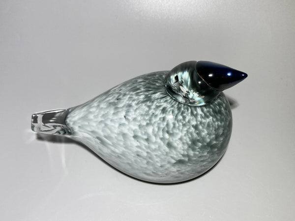 Grey Siberian Jay - Siperian Kuukkeli harmaa - Oiva Toikka Iittala 2022-2023 (in Box)