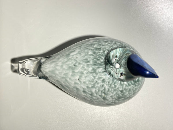 Grey Siberian Jay - Siperian Kuukkeli harmaa - Oiva Toikka Iittala 2022-2023 (in Box)