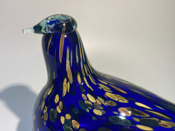 Sinikki special bird for Vantaa city - Oiva Toikka Nuutajärvi