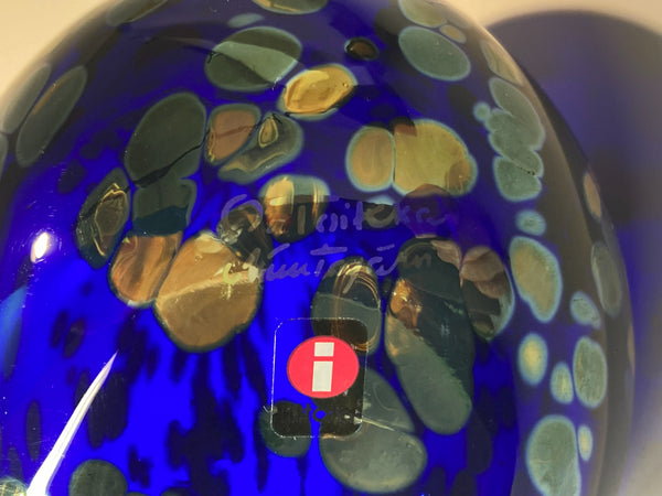 Sinikki special bird for Vantaa city - Oiva Toikka Nuutajärvi