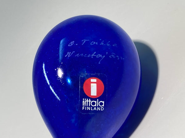 Sinisukka special edition 1997 by Oiva Toikka Nuutajärvi