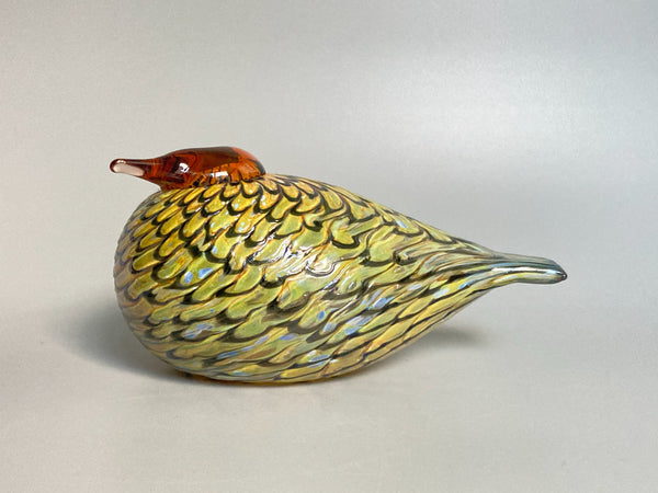 Sleeping Summer Grouse - Nukkuva Kesäriekko - Oiva Toikka for Finn Fest 2005