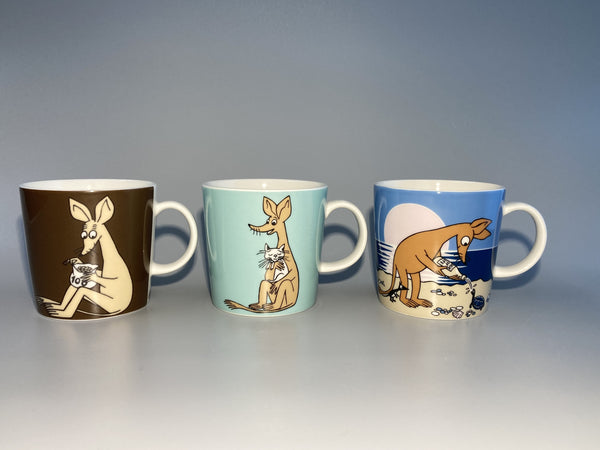 z19 Sniff turquoise Moomin mug 2008-2014 by Arabia Finland