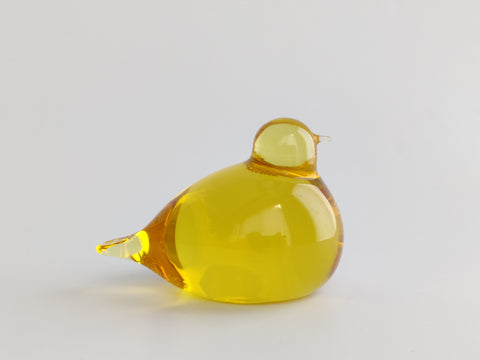 Nuutajärvi oiva toikka  Bunting SnowBuntingYellowOivaToikkaBir