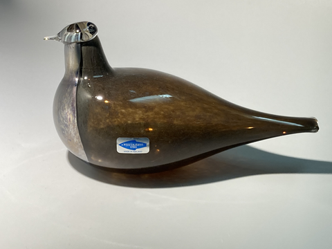 Snipe version bird by Oiva Toikka Nuutajärvi design Iittala Snipe version bird by Oiva Toikka Nuutajärvi design Iittala