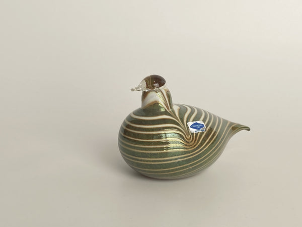 Special numbered Bird for Lamino by Oiva Toikka Nuutajärvi 1989 RARE