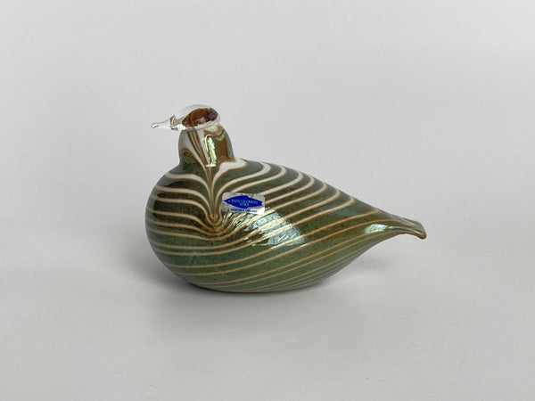 Special numbered Bird for Lamino by Oiva Toikka Nuutajärvi 1989 RARE