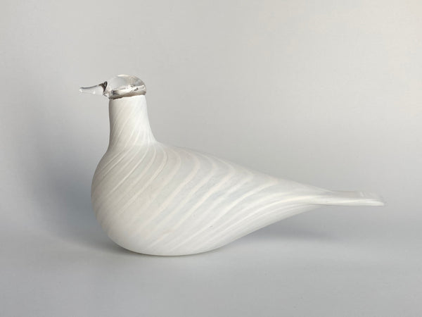 Special White bird matte O.T.II Nuutajärvi