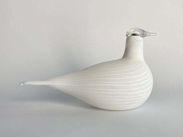 Special White bird matte O.T.II Nuutajärvi