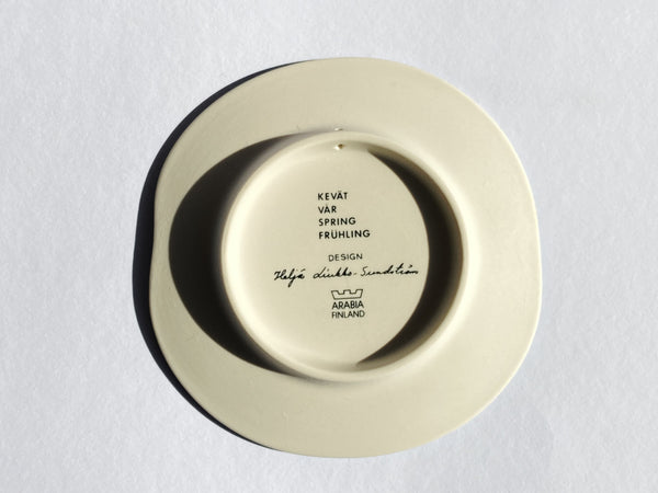 Heljä Liukko-Sundström - Wall Plate Winter, Spring, Summer, Autumn by Arabia 1985