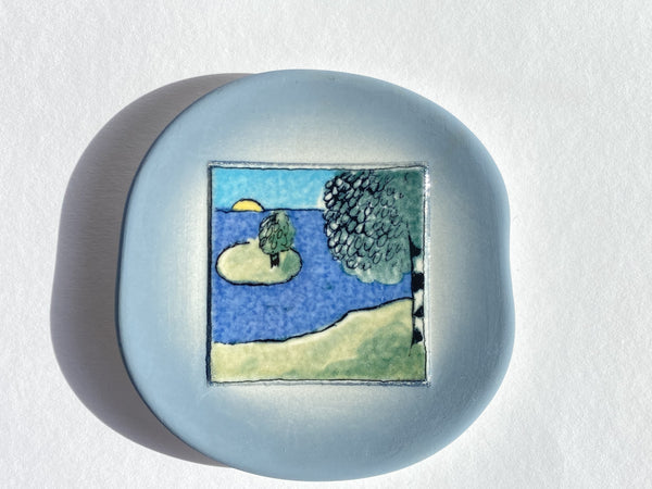 Heljä Liukko-Sundström - Wall Plate Winter, Spring, Summer, Autumn by Arabia 1985