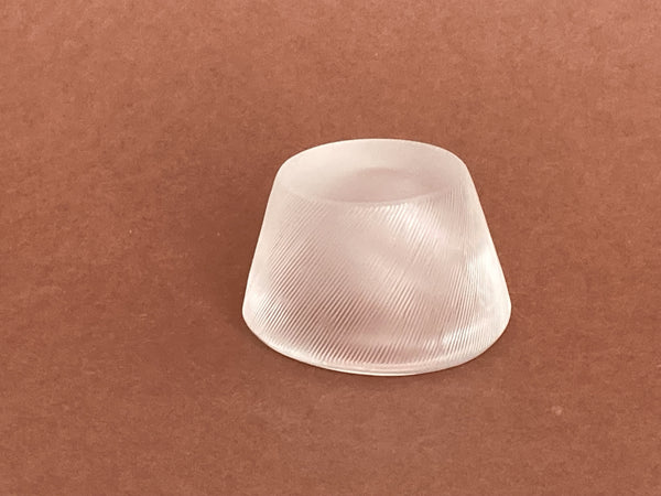 Tapio Wirkkala - Comb polished miniature cup from the -50s at Iittala Finland
