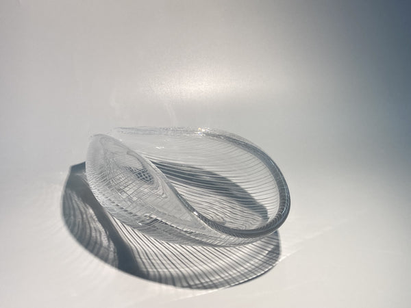 Tapio Wirkkala - Art glass bowl model 3342 large Iittala 1950s