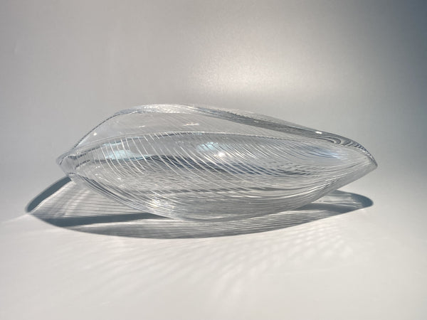 Tapio Wirkkala - Art glass bowl model 3342 large Iittala 1950s