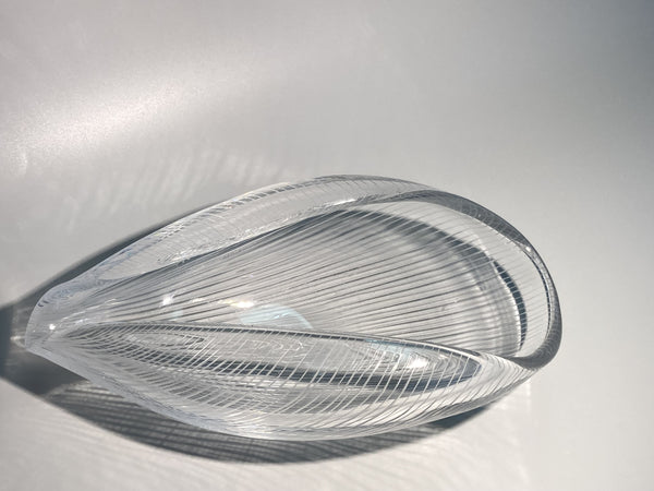 Tapio Wirkkala - Art glass bowl model 3342 large Iittala 1950s
