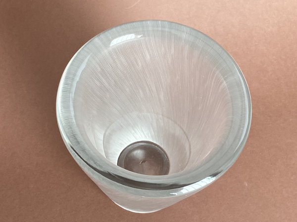 Tapio Wirkkala - Comb polished vase 3535 from 1955 Iittala Finland