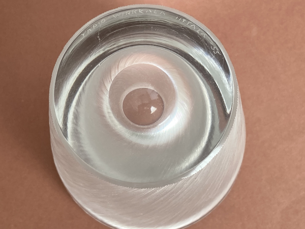 Tapio Wirkkala - Comb polished vase 3535 from 1955 Iittala Finland