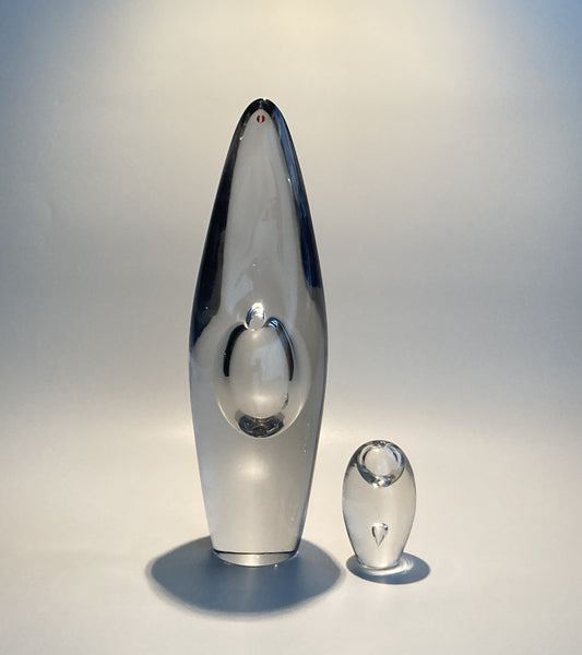 Timo Sarpaneva - Orchid 3568 facet polished 335mm, Iittala 1950s (RARE)