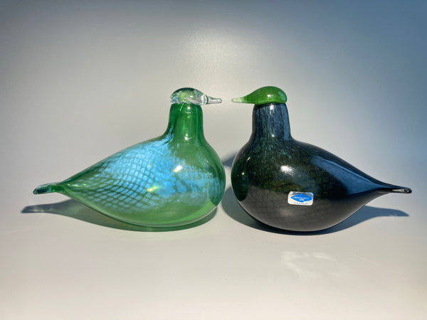 Green Bird - Lintu Vihreä for PL-yhtiöt 1991 - Oiva Toikka RARE