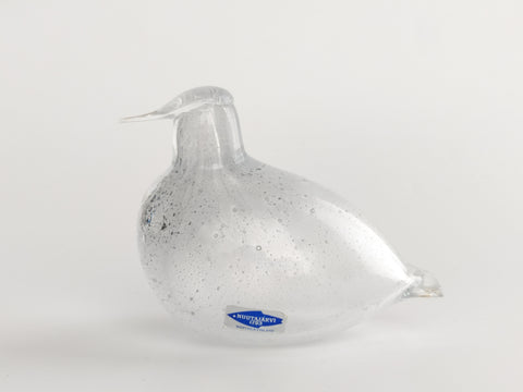 Unique Bird Oiva Toikka design glass art Nuutajärvi Finland – Damsténs