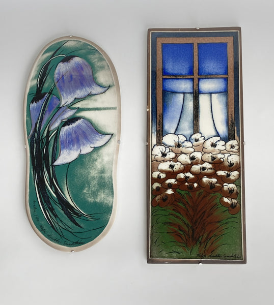Heljä Liukko-Sundström  Ceramic Art Plate 42,5cm - 'Lapsuuden Ilo' - Arabia 1993