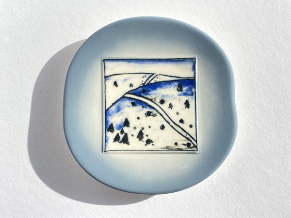 Heljä Liukko-Sundström - Wall Plate Winter, Spring, Summer, Autumn by Arabia 1985