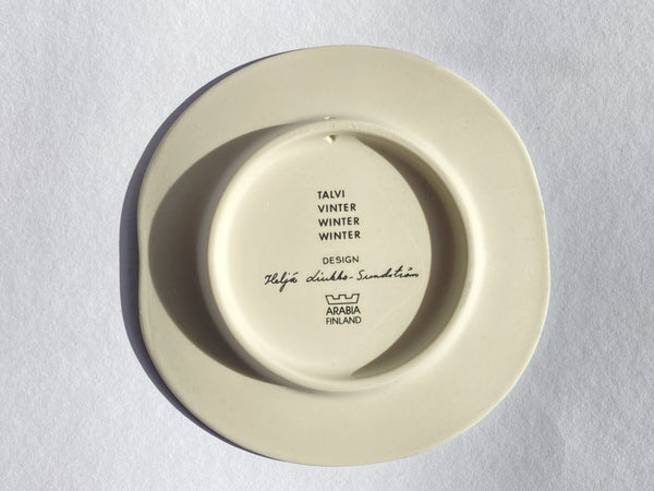 Heljä Liukko-Sundström - Wall Plate Winter, Spring, Summer, Autumn by Arabia 1985