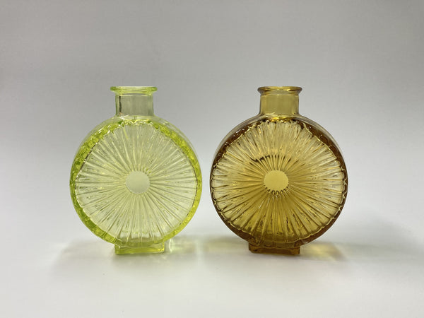 Helena Tynell - Sun Bottle amber 1/4 Riihimäen Lasi 1964-1974