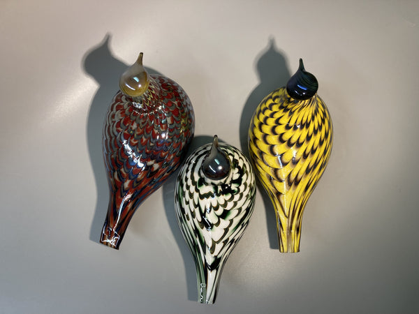 Yellow Grouse - Keltariekko by Oiva Toikka 2014 Nuutajärvi