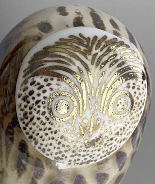 Eagle Owl - Huuhkaja - Oiva Toikka vintage Nuutajärvi Notsjö Finland