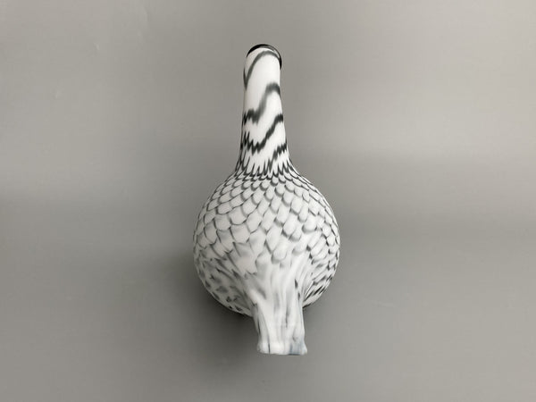 grey Whooper Swan - harmaa Karjalan Laulujoutsen Oiva Toikka Nuutajärvi UNSIGNED