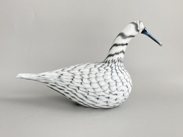 grey Whooper Swan - harmaa Karjalan Laulujoutsen Oiva Toikka Nuutajärvi UNSIGNED