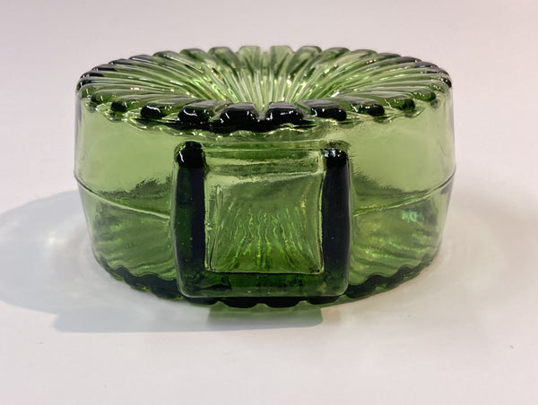 Helena Tynell - Sun Bottle light green 1/4 Riihimäen Lasi 1964-1974