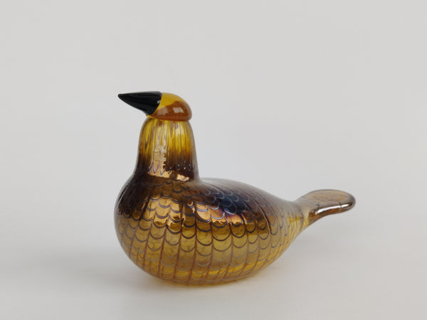Karelian Golden Cuckoo - Karjalan Kultakäkönen - Oiva Toikka 1997 Nuutajärvi