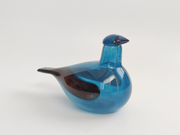 Indigo Bunting - Sirkku - Oiva Toikka Iittala Finland (NEW)